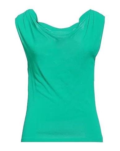 Emerald green Knitted Top