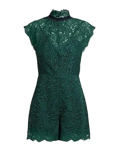 Emerald green Lace Jumpsuit/one piece