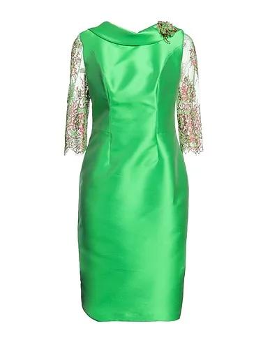 Emerald green Lace Short dress