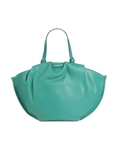 Emerald green Leather Handbag