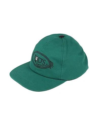 Emerald green Leather Hat