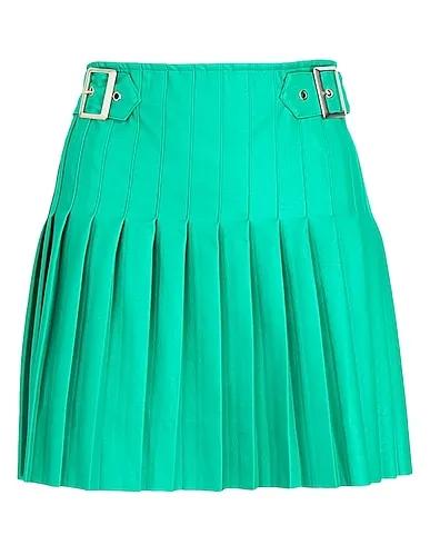 Emerald green Mini skirt