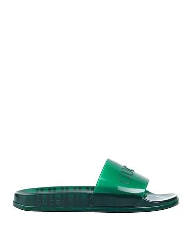 Emerald green Sandals