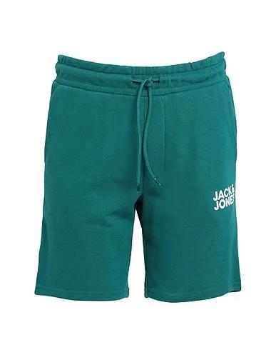 Emerald green Sweatshirt Shorts & Bermuda
