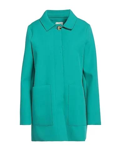 Emerald green Synthetic fabric Full-length jacket