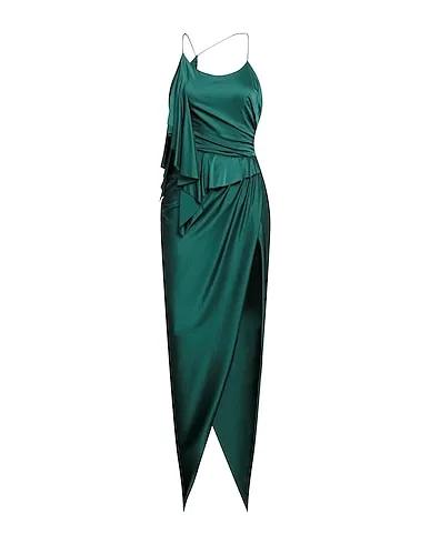 Emerald green Synthetic fabric Long dress
