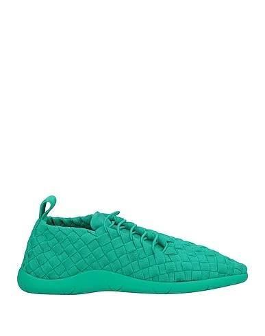 Emerald green Techno fabric Sneakers