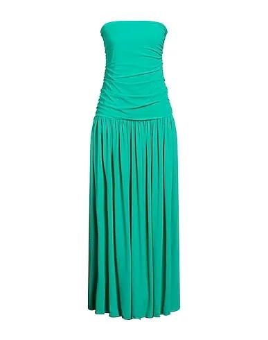 Emerald green Tulle Long dress