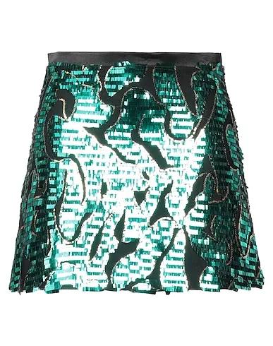 Emerald green Tulle Mini skirt