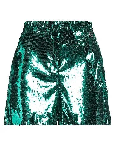 Emerald green Tulle Shorts & Bermuda