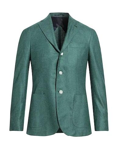 Emerald green Tweed Blazer