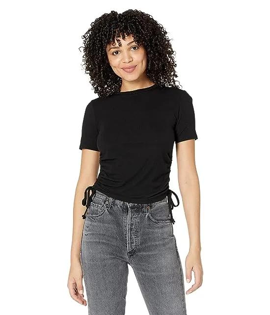 Emerson Side Ruched T-Shirt