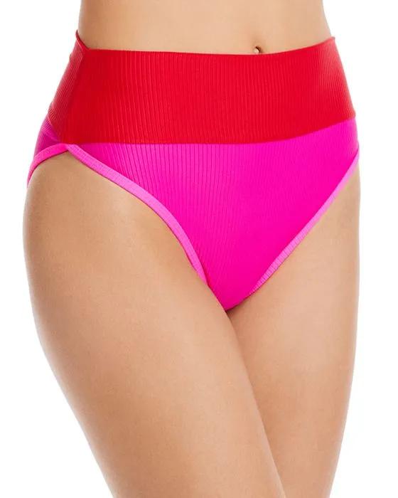 Emmy Colorblock Bikini Bottom