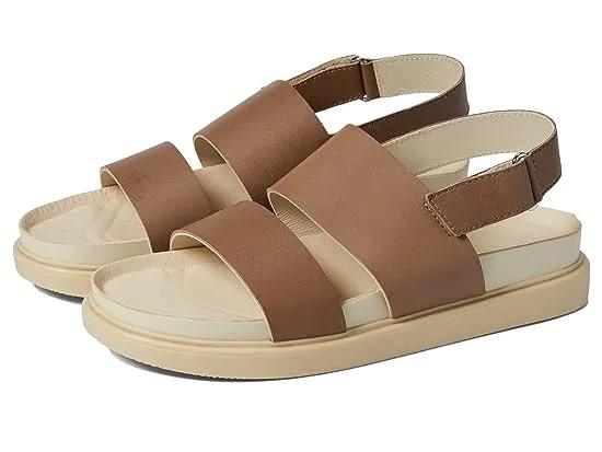 Erin Leather Double Band Strap Sandal