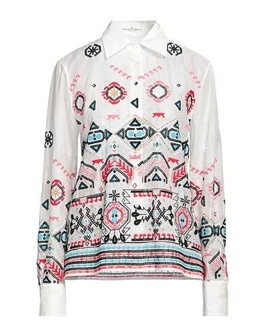 ERMANNO SCERVINO | White Women‘s Patterned Shirts & Blouses