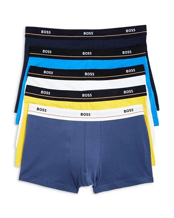 Essential Cotton Blend Trunks, Pack of 5