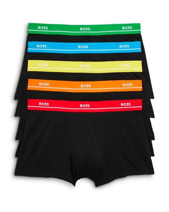 Essential Cotton Blend Trunks, Pack of 5