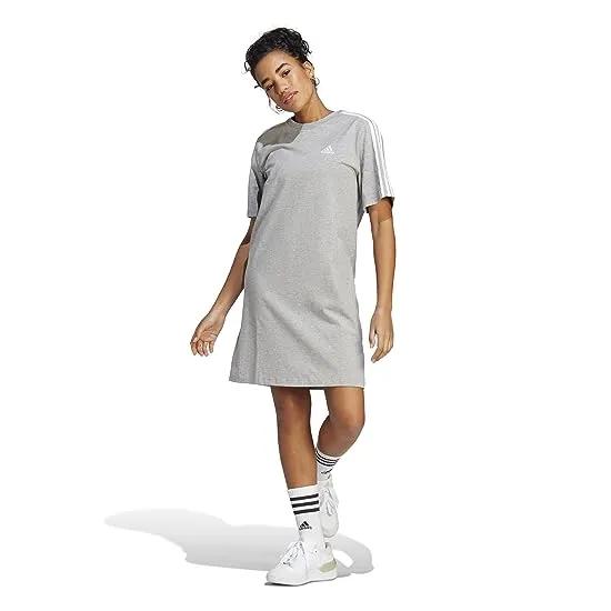 Essentials 3-Stripes Single Jersey Boyfriend T-Shirt Dress