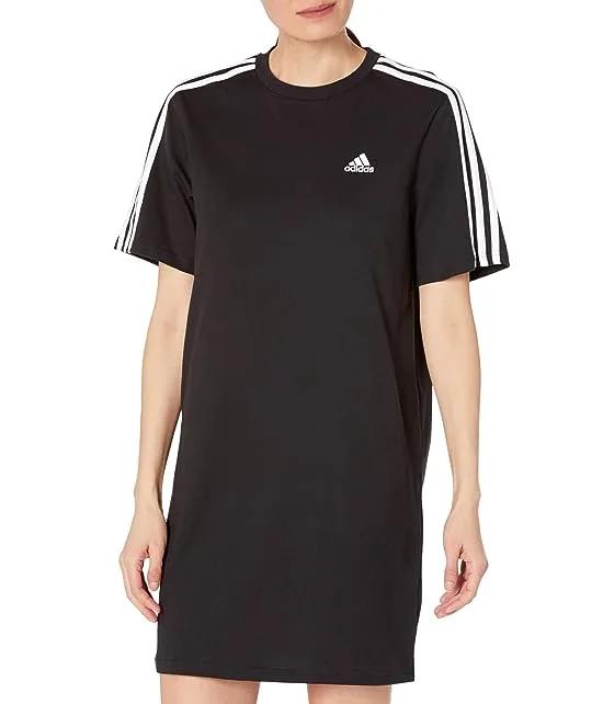 Essentials 3-Stripes Single Jersey Boyfriend T-Shirt Dress