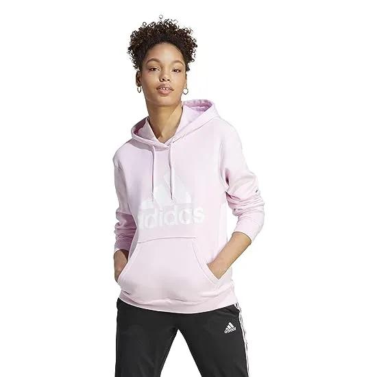 Essentials Big Logo Regular Fleece Hoodie