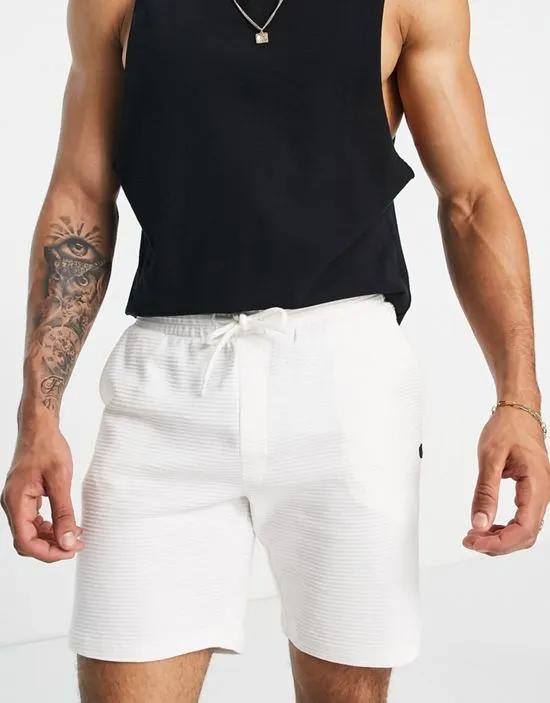 Essentials jersey shorts in white - part of set