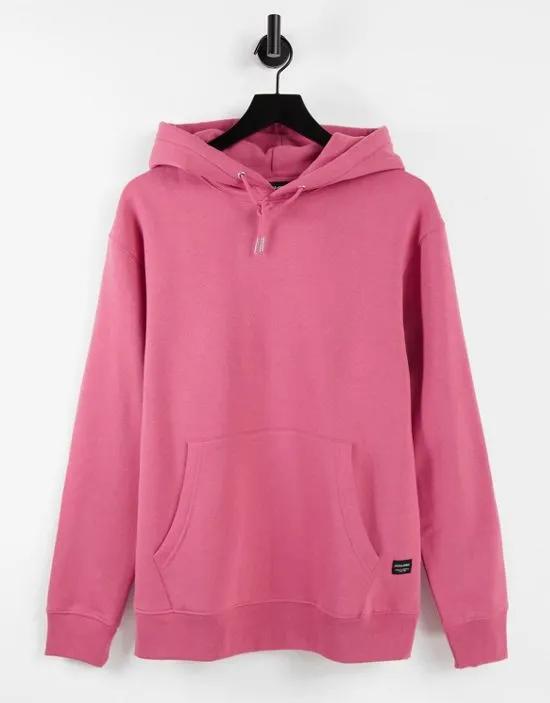 Essentials oversized hoodie in pink