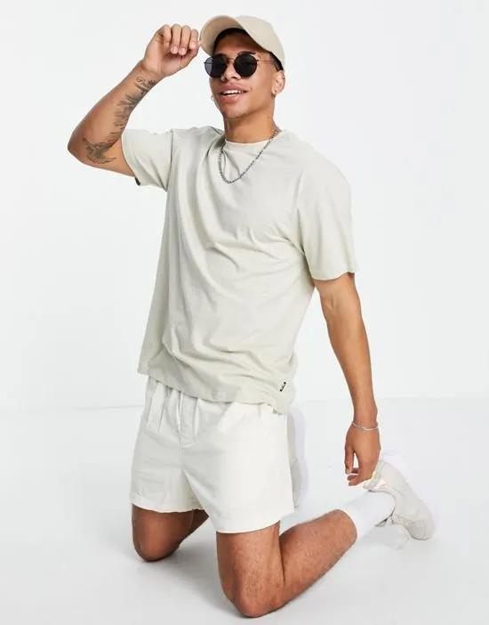 essentials relaxed fit t-shirt in stone
