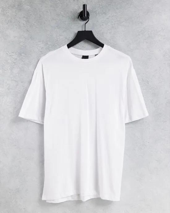 Essentials relaxed fit T-shirt in white