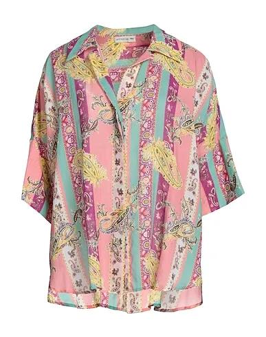 ETRO | Pink Women‘s Patterned Shirts & Blouses