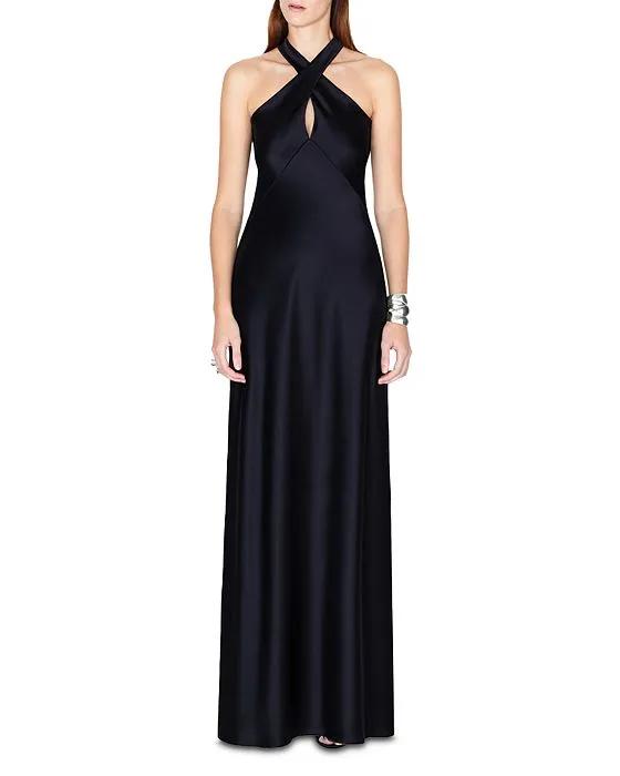 Evelyn Halter Gown