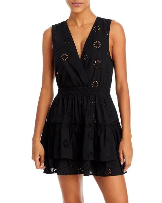 Eyelet Tiered Cover-Up Dress - 100% Exclusive
