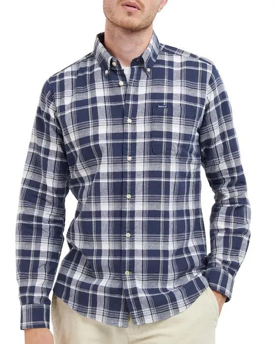 Ezra Long Sleeve Check Pattern Shirt