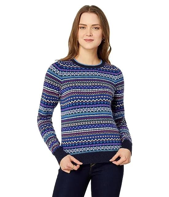 Fair Isle Crew Neck Sweater