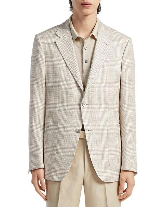 Fairway Crossover Glen Plaid Regular Fit Suit Jacket  