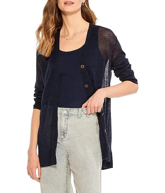 Featherweight Button Cardigan