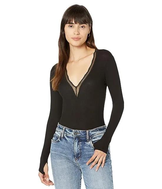 Featherweight Thermal Deep V Bodysuit