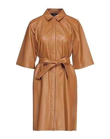 FEDERICA TOSI | Camel Women‘s Short Dress
