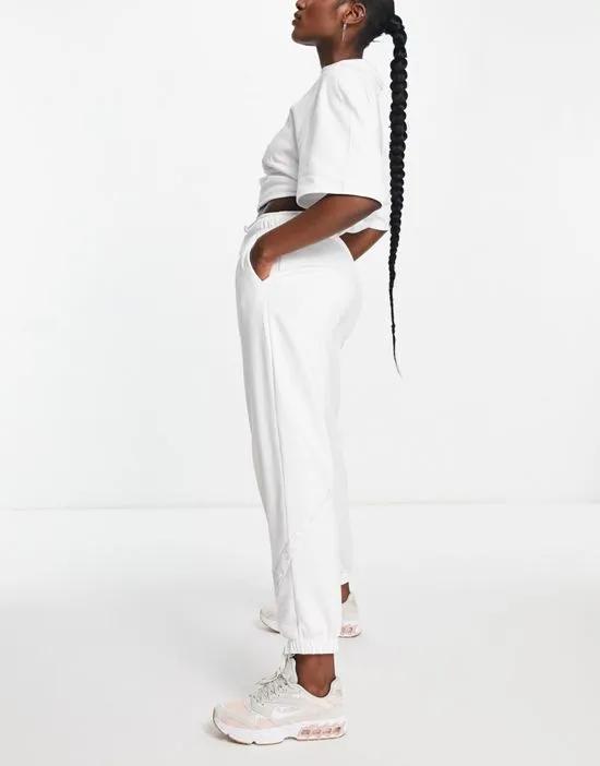 Femme Pack cuffed sweatpants in white SUIT 17