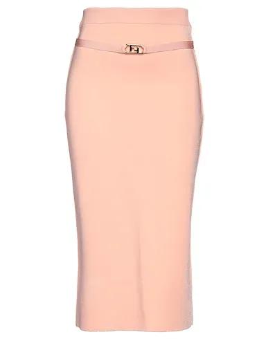 FENDI | Salmon pink Women‘s Midi Skirt