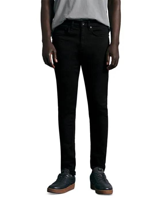 Fit 1 Aero Stretch Skinny Jeans in Black