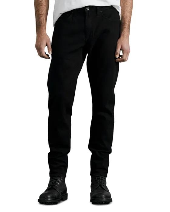 Fit 3 Authentic Stretch Slim Athletic Jeans in Black 