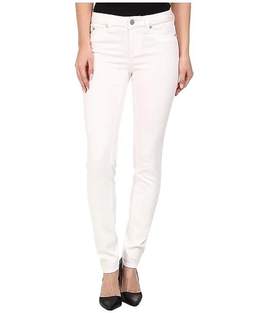 Five-Pocket Skinny Jeans in Ultra White