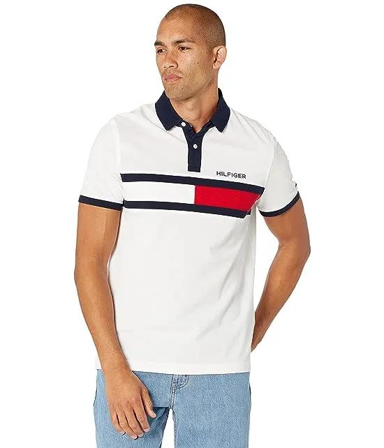 Flag Pride Polo Shirt in Custom Fit