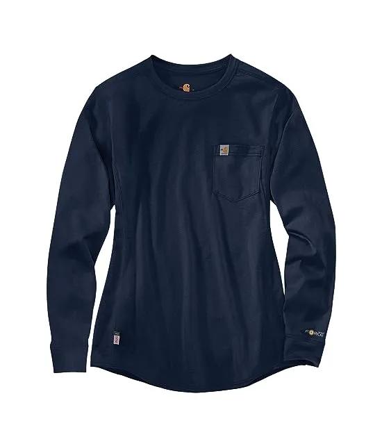Flame-Resistant Force® Cotton Long Sleeve Crew