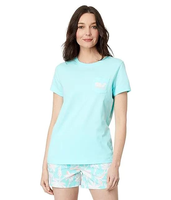 Floral Whale Short Sleeve Tee