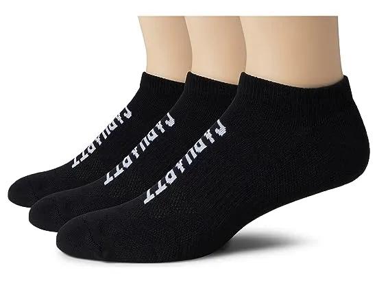 FORCE® Midweight Logo Low Cut Socks 3-Pack