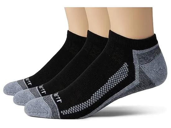 FORCE® Midweight Low Cut Socks 3-Pack