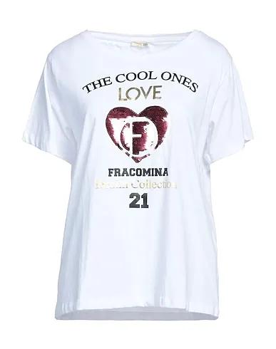 FRACOMINA | White Women‘s T-shirt