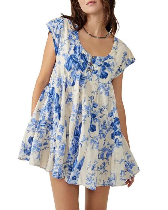 Free People Sully Floral Mini Dress