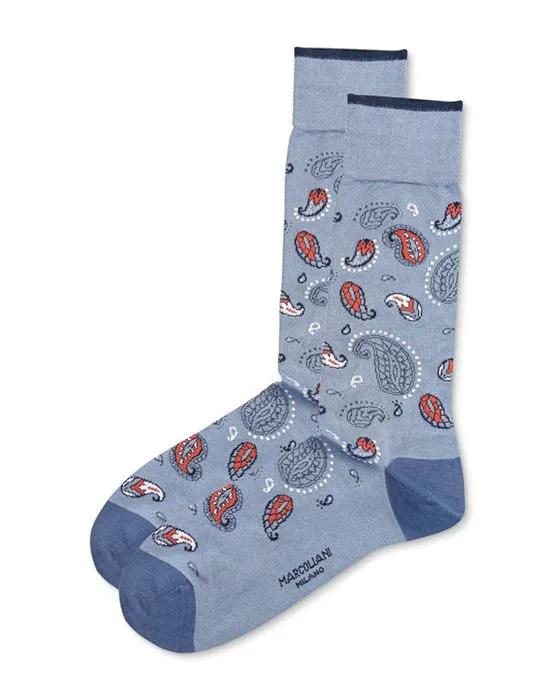 Fresh of Modal Kerala Paisley Socks